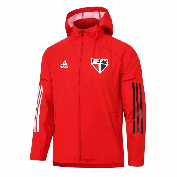 Windjacke São Paulo 2020-21 Rote Fussballtrikots Günstig